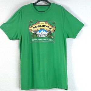 Sierra Nevada x Teton Gravity Research Graphic Beer Tee Medium Kelly Green